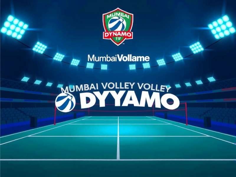 Mumbai Volley Dynamo - India's Top Volleyball Game Mumbai Volley Dynamo Game Banner